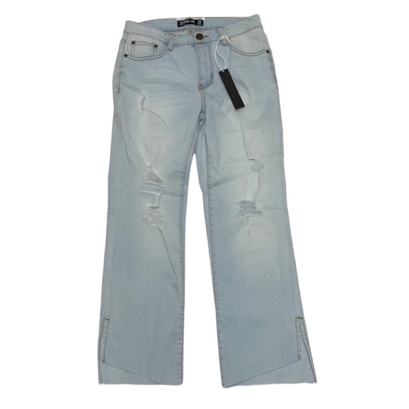 NEW DESIGN LAB light wash jeans sz 26 - Picture 1 of 7